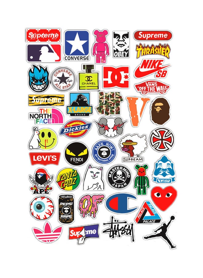 مجموعة ملصقات مضادة للماء بتصميم رسومات كرتونية مكونة من 101 قطعة - Image 2