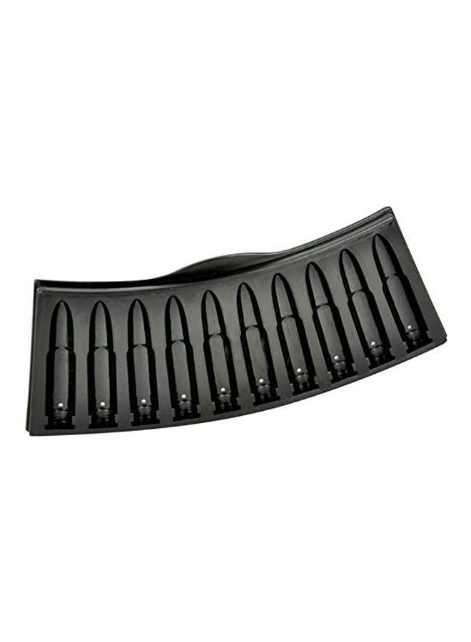 شو وو صينية قوالب مكعبات الثلج على شكل رصاصات B227 أسود  - Image 2
