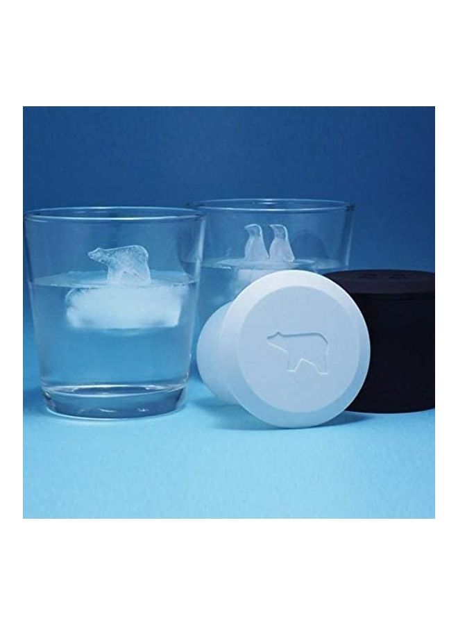 XiuWoo - Polar Bear And Penguin Shape Ice Cube Molds B90 Multicolour - Image 1