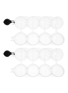 XiuWoo 2 Pieces Ice Cube Trays B100 Clear  - Image 1