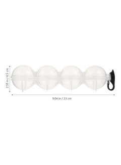 XiuWoo 2 Pieces Ice Cube Trays B100 Clear  - Image 2