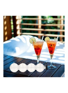 XiuWoo 2 Pieces Ice Cube Trays B100 Clear  - Image 3