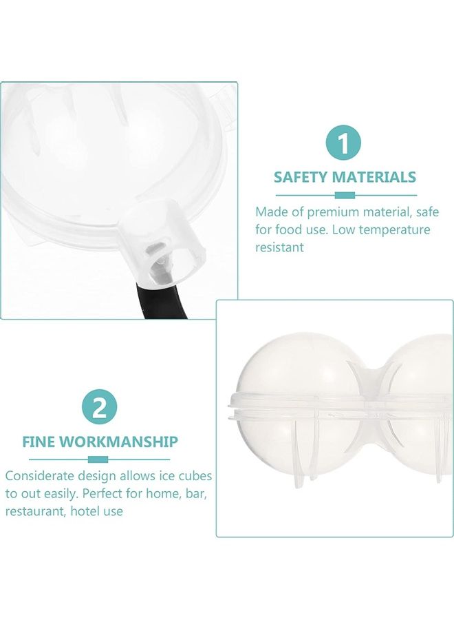 XiuWoo - 2 Pieces Ice Cube Trays B100 Clear - Image 1