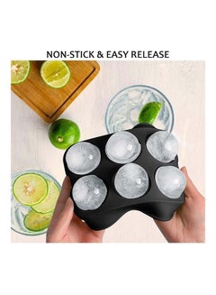 XiuWoo Set Of 2 Ice Cube Tray Black  - Image 2