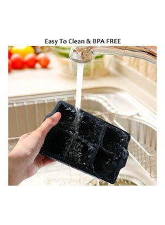 XiuWoo Set Of 2 Ice Cube Tray Black  - Image 5