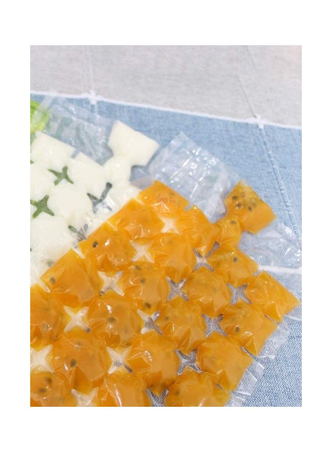 XiuWoo - Pack Of 50 Disposable Ice Cube Bags B61 Multicolour - Image 1