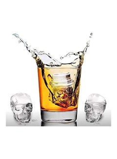 XiuWoo 3D Skull Molds Ice Cube Trays B98 Black  - Image 2