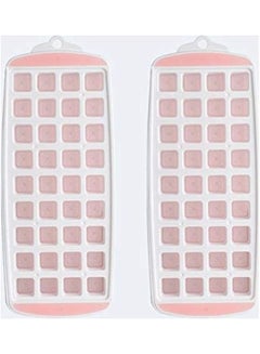 XiuWoo Flexible Silicone Ice Cube Tray Molds With Lids Multicolour  - Image 1