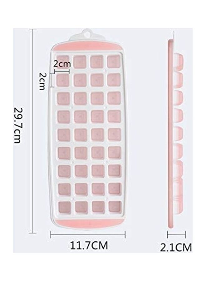 XiuWoo - Flexible Silicone Ice Cube Tray Molds With Lids Multicolour - Image 1