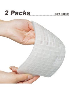 XiuWoo Pack Of 2 Mini Ice Cube Trays White  - Image 3