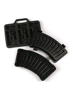 XiuWoo Bullet And Handgun Ice Cube Moulds Tray Black  - Image 2