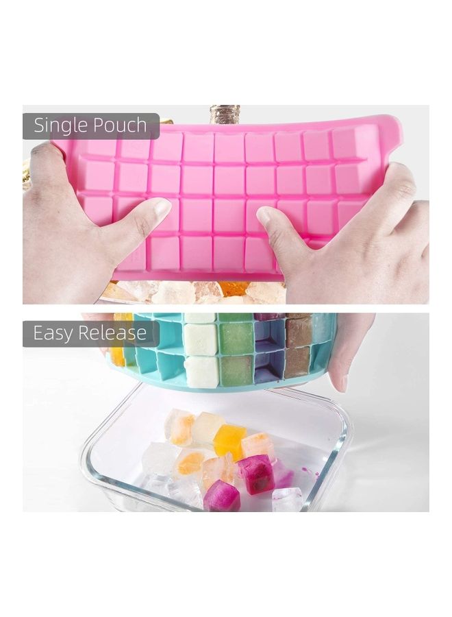 XiuWoo - Ice Cube Trays With Lids B115 Multicolour - Image 1