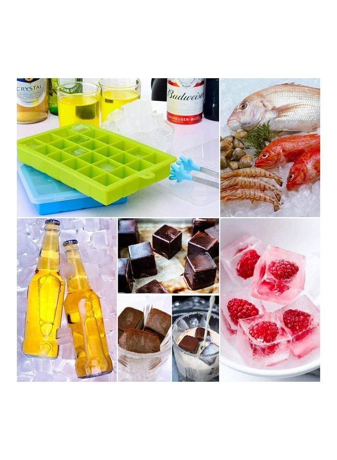 XiuWoo - 3-Piece Ice Cube Tray B133 Multicolour - Image 1