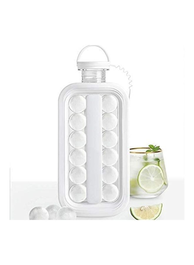 XiuWoo - Foldable Ice Cube Molds With Lid White - Image 1