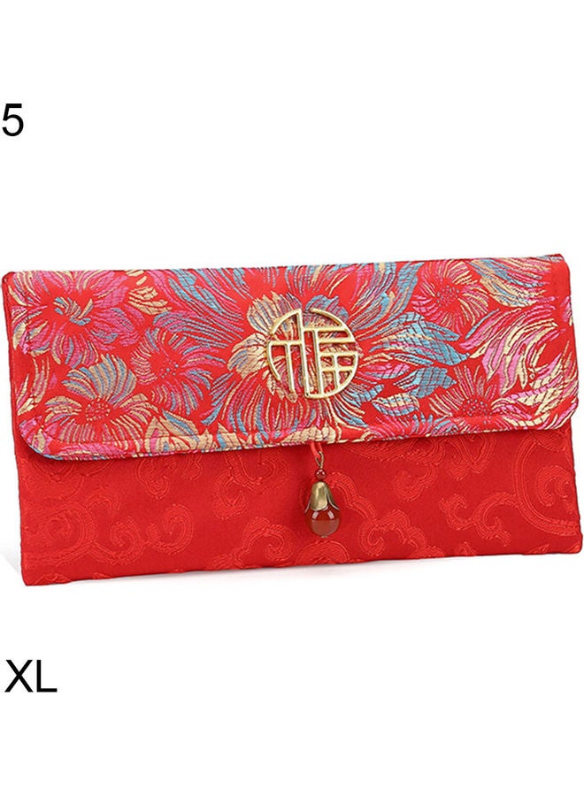 Chinese Style Cloth Floral Red Envelope - v1622384465/N47771688A_1