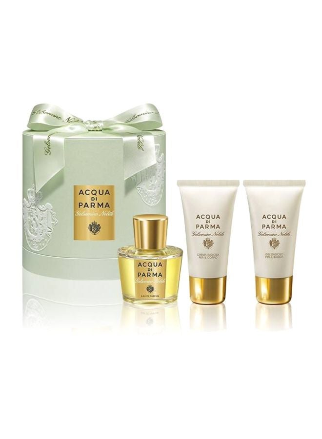acqua di parma - Gelsomino Nobile Gift Set EDP - 100 Milliliter, Bath And Shower Gel - 75 Milliliter, Body Cream - 75ml - Image 1