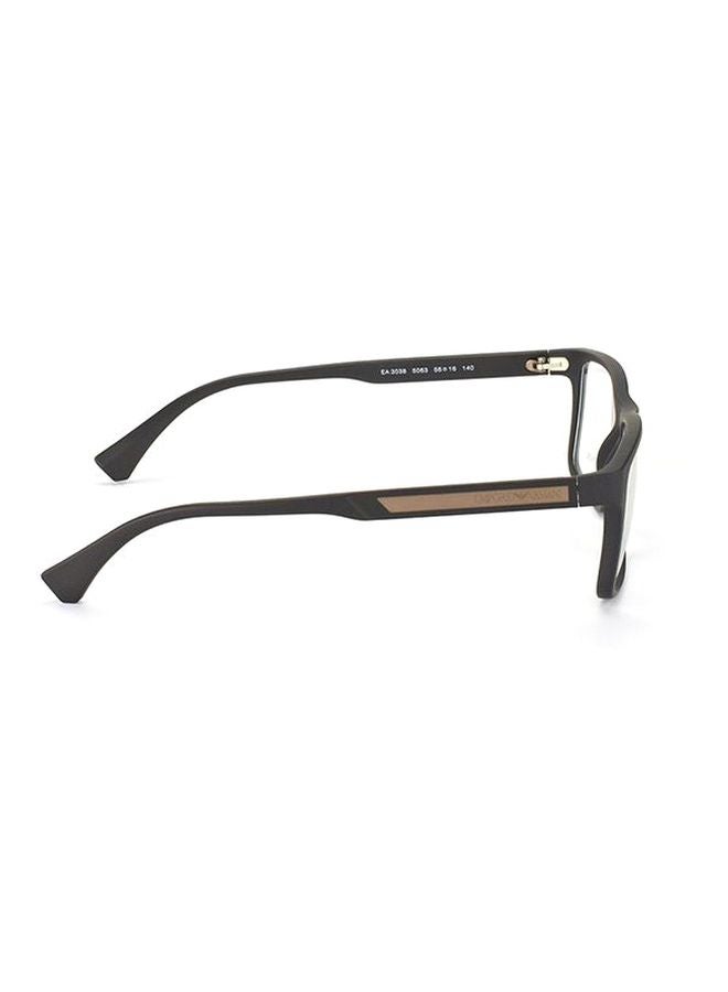 EMPORIO ARMANI - Men's Rectangular Eyeglass Frame - Image 1