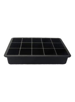 XiuWoo Silicone Ice Cube Molds With Lid Black  - Image 1