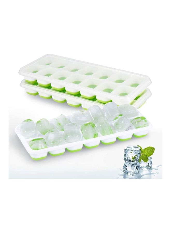 XiuWoo - Ice Cube Trays With Lids Multicolour - Image 1