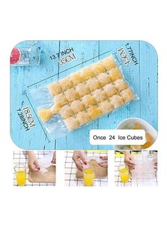 XiuWoo Ice Cube Mold Tray Silver/Clear  - Image 2