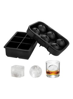XiuWoo Silicone Ice Cube Trays B131 Black  - Image 1