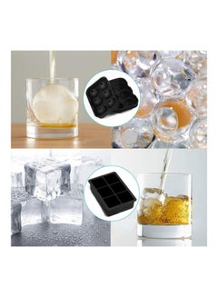 XiuWoo Silicone Ice Cube Trays B131 Black  - Image 2