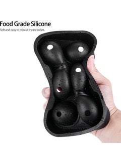 XiuWoo Silicone Ice Cube Trays B131 Black  - Image 3