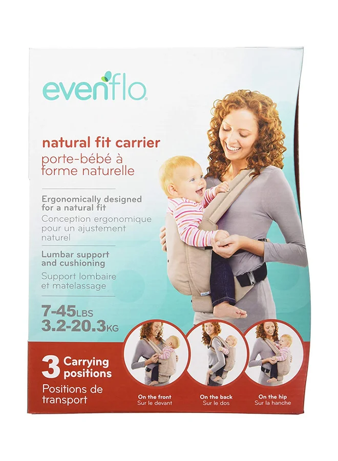 evenflo Natural Fit Infant Carrier- Beige