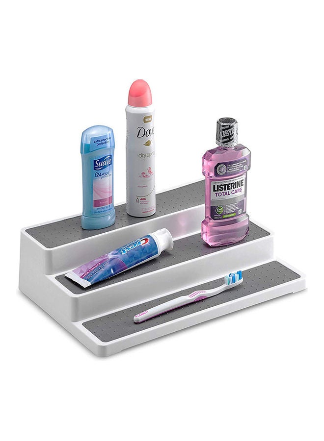 3-Tier Spice Rack Grey/White 36.5x24x8.5cm - Image 3