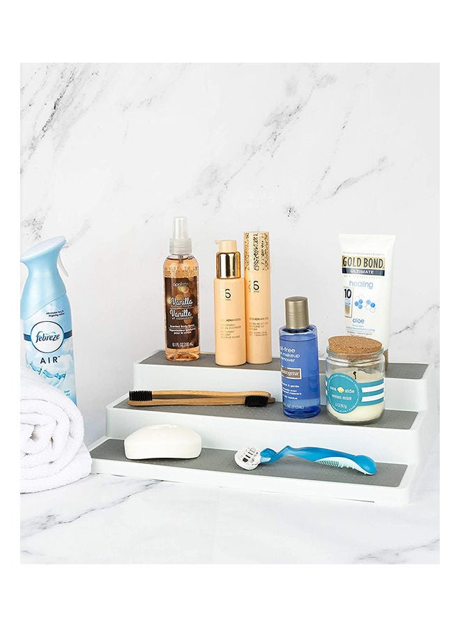 3-Tier Spice Rack Grey/White 36.5x24x8.5cm - Image 4