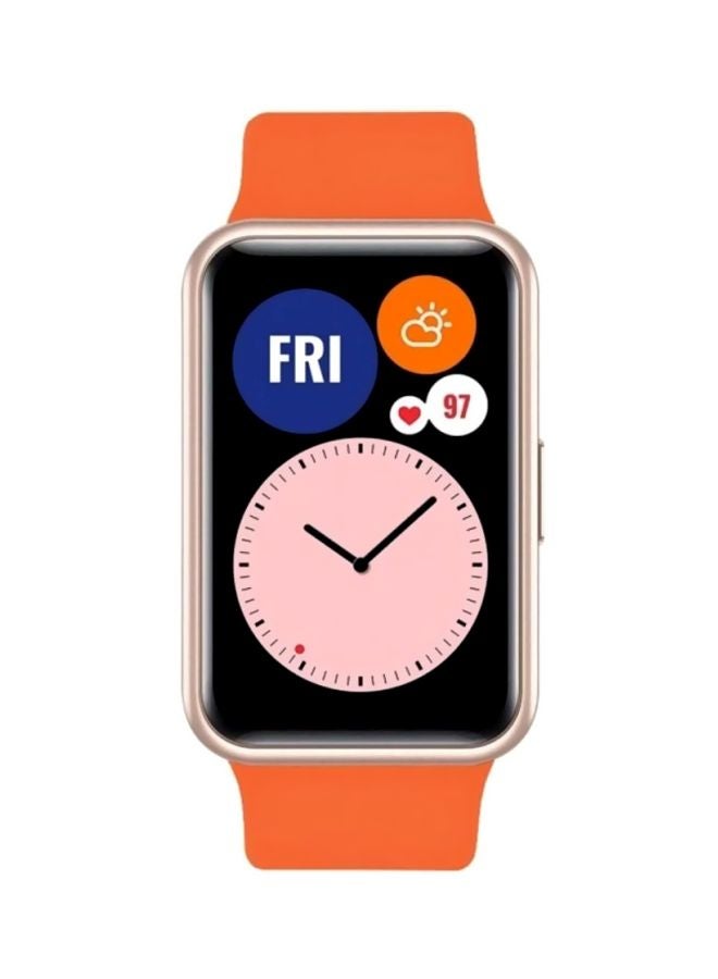 مارجون سوار بديل لساعة هواوي فيت برتقالي - Image 3