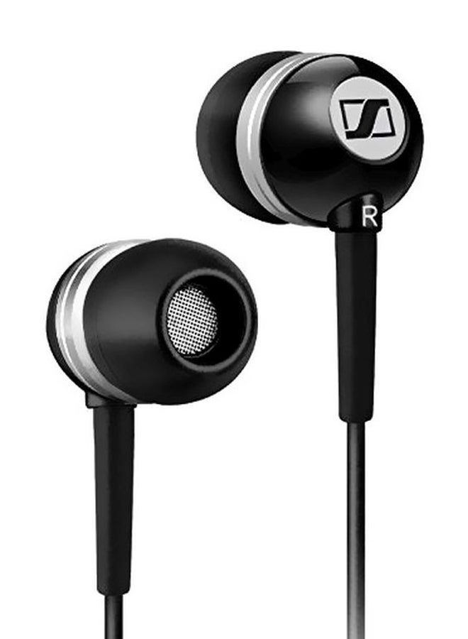 Sennheiser - CX 300-II Noise Cancelling Earbud Headphones Black - Image 1