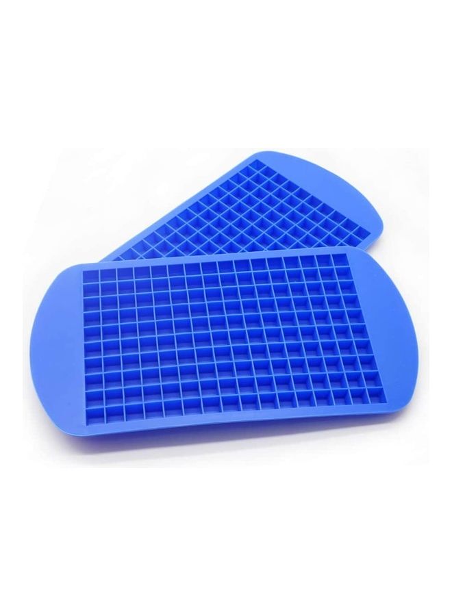 XiuWoo - Pac Of 2 Mini Ice Cube Tray B70 Blue - Image 1