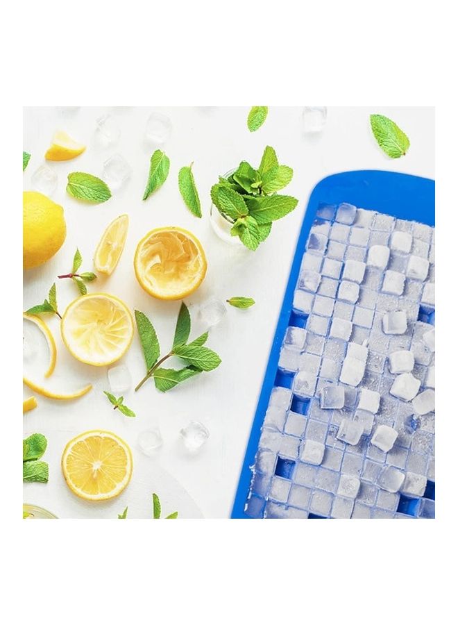 XiuWoo - Pac Of 2 Mini Ice Cube Tray B70 Blue - Image 1