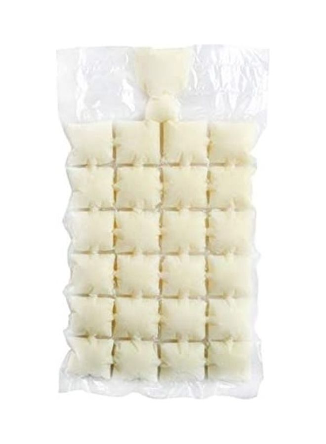 XiuWoo 50 Pieces Ice Cube Bag Beige  - Image 1