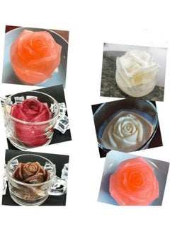 XiuWoo Rose Shape Ice Cube Mold White  - Image 5
