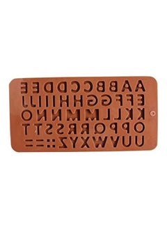 XiuWoo ABC Alphabet Birthday Fondant Cake And Ice Cube Mold B108 Red  - Image 3