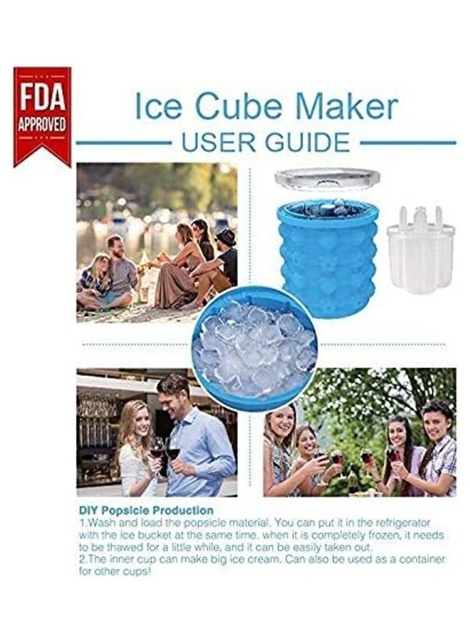 XiuWoo Ice Cube Maker B73 Blue  - Image 3