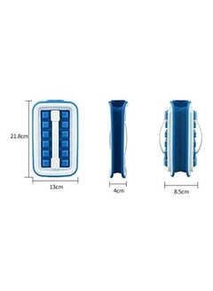 XiuWoo Portable Ice Cube Molds Flask With Lid Multicolour  - Image 5