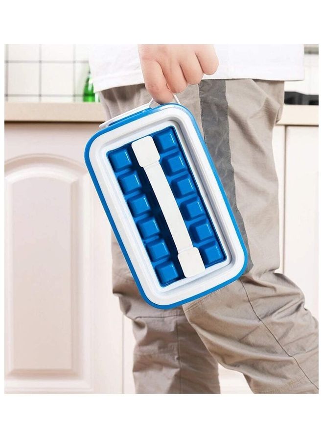 XiuWoo - Portable Ice Cube Molds Flask With Lid B79 Multicolour - Image 1