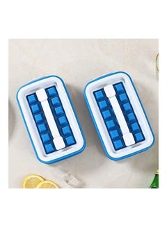 XiuWoo Portable Ice Cube Molds Flask With Lid B80 Multicolour  - Image 2