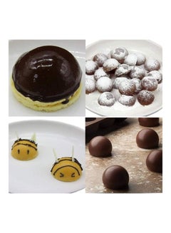 XiuWoo Mini Half Round Ball Chocolate Mold B81 Red  - Image 5
