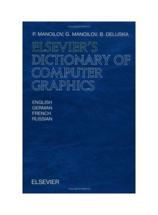 Elsevier's Dictionary Of Computer Graphics: In English, German, French And Russian hardcover english - v1622396579/N47790416A_1