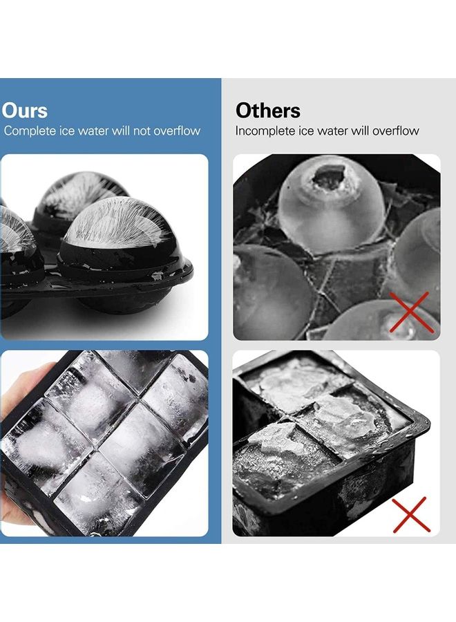 XiuWoo - Set Of 2 Ice Cube Tray B57 Black - Image 1