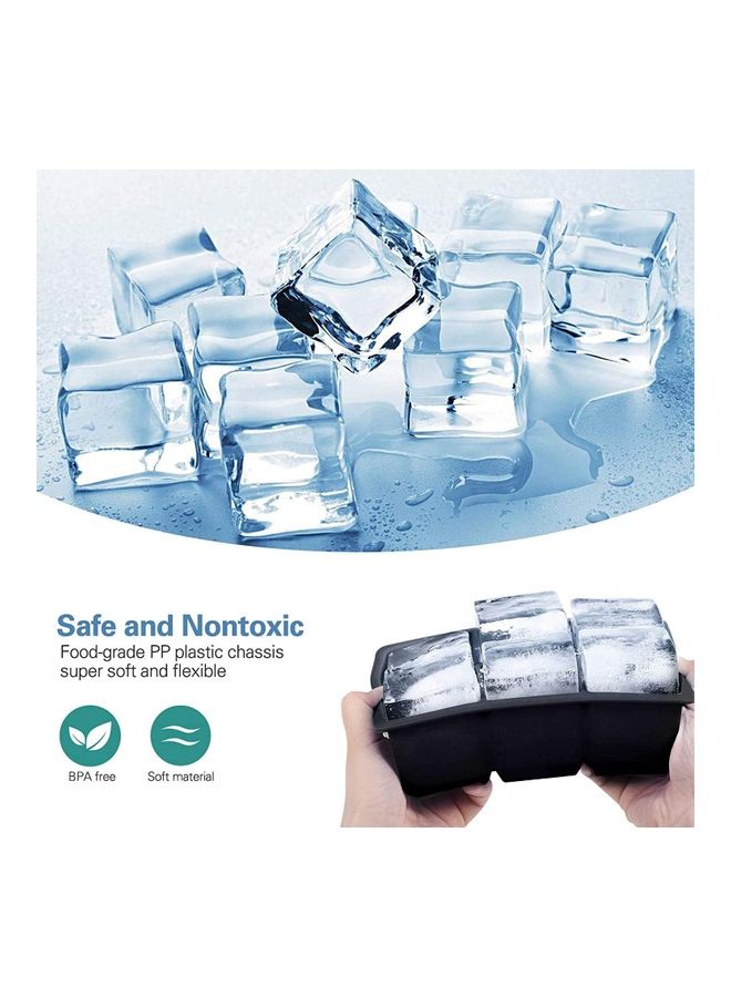 XiuWoo - Set Of 2 Ice Cube Tray B57 Black - Image 1