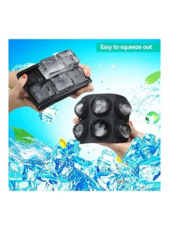 XiuWoo Set Of 2 Ice Cube Tray B57 Black  - Image 5