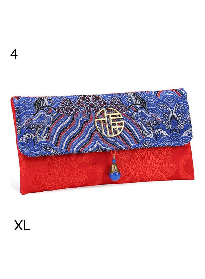Chinese Style Cloth Floral Red Envelope  - Image 1