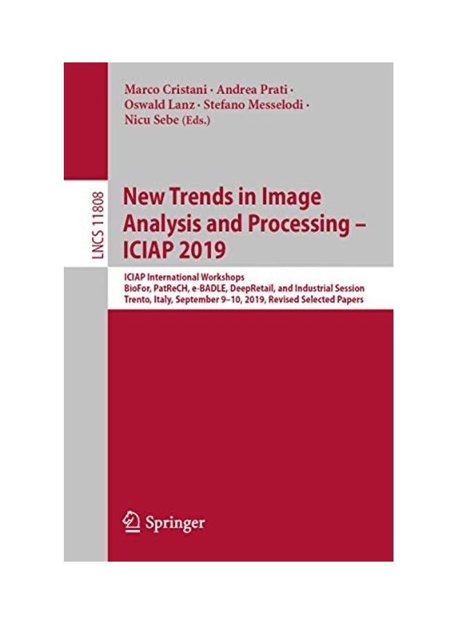 New Trends in Image Analysis and Processing - ICIAP 2019 paperback english
