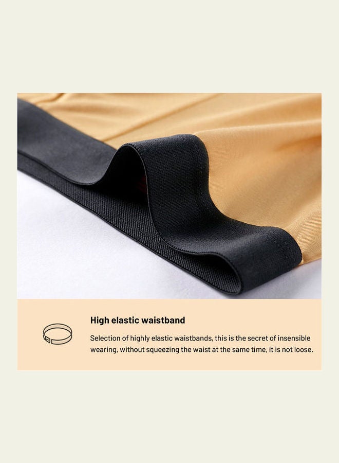 Generic - Pack of 3 Boxer Beige/blue/Black - Image 1