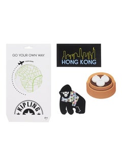 3-Piece Lugage Personalization Sticker With Tag Set Multicolour